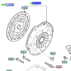 Zestaw sprzęgła mondeo smax galaxy focus FORD - wyprzedaż Darmowy zwrot