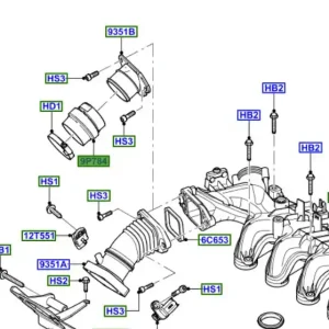 Złącze elastyczne kolektora focus MK2 MK3 FORD - wyprzedaż Do wyczerpania zapasów