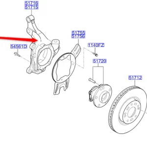 Zwrotnica lewy przód 2016 2018 Ekspresowa dostawa