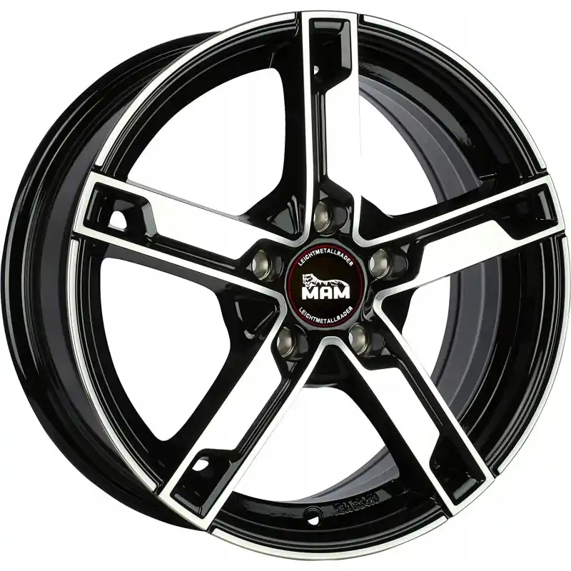 Zamów teraz FELGA ALUMINIOWA MAM W4 BFP 18" 7,5X18 5X108