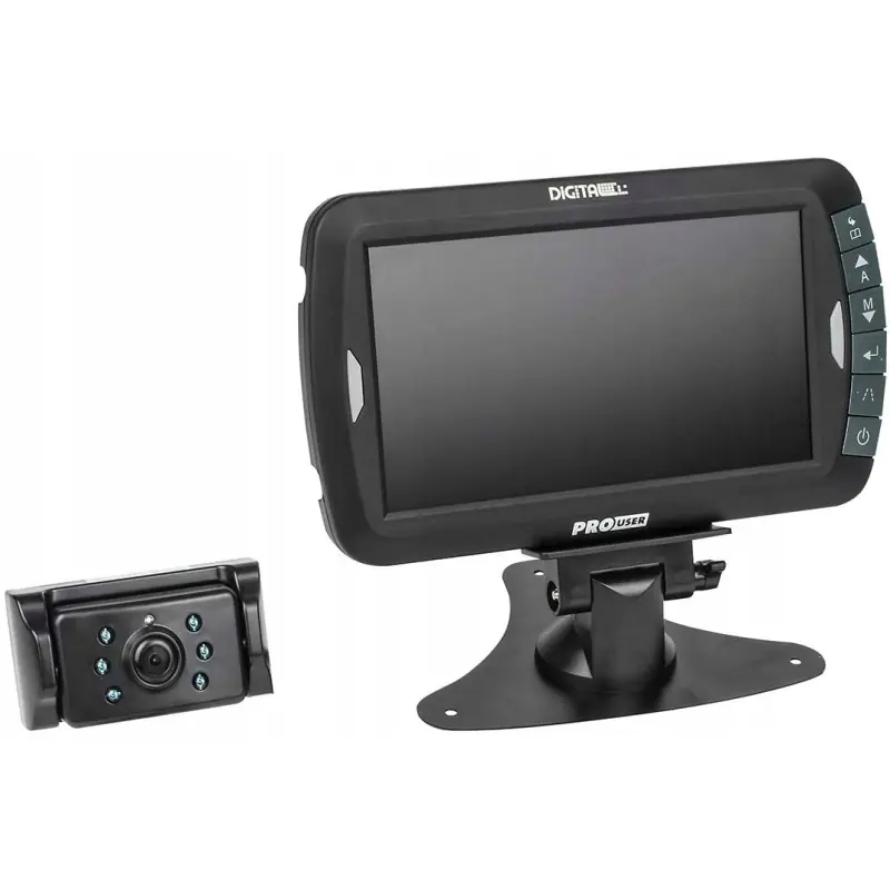 Nowy KAMERA COFANIA PROUSER DRC7010 12V 24V 7 CAL LCD