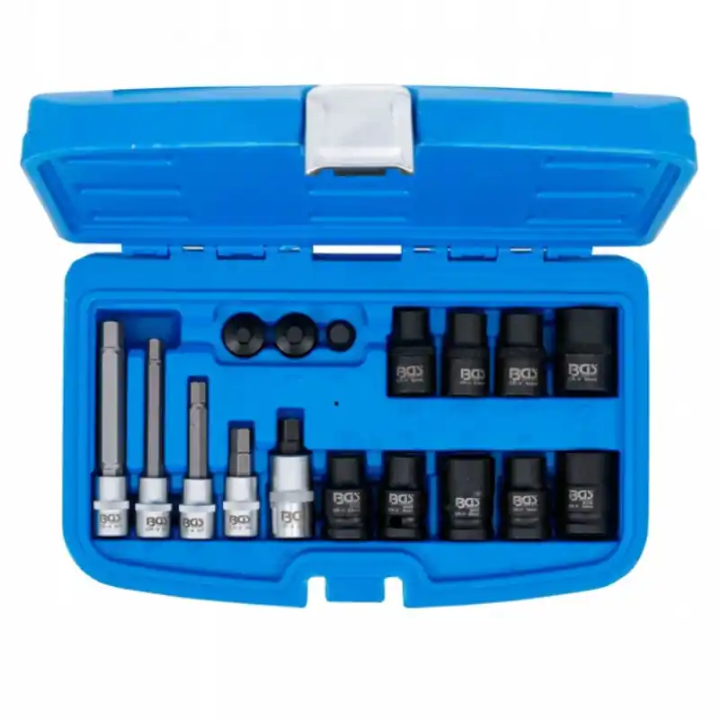 Premium BGS 74283 Zestaw kluczy nasadowych nasadek do bitów do zacisków hamulcowych