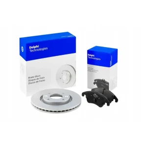 Klocki + tarcze przód delphi AUDI A3 III 3 8V1 8VA 312mm Premium