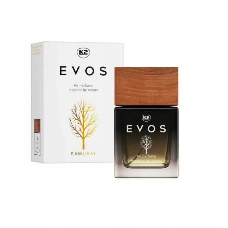 Oferta limitowana K2 EVOS SAMURAI Perfumy do samochodu 50ml
