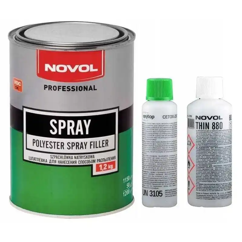 Ostatnia szansa NOVOL SPRAY - SZPACHLÓWKA NATRYSKOWA 1.2L