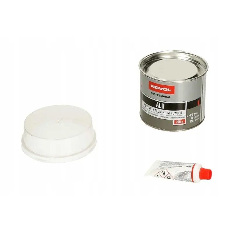 Wysoka jakość NOVOL ALU - SZPACHLÓWKA Z PYŁEM ALUMINIOWYM 750g