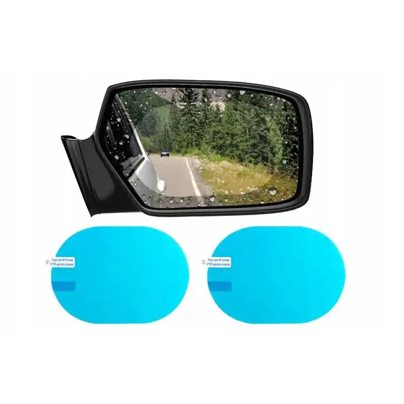 FOLIA NAKLEJKA WODOODPORNA ANTI-FOG NA LUSTERKO Wysoka jakość