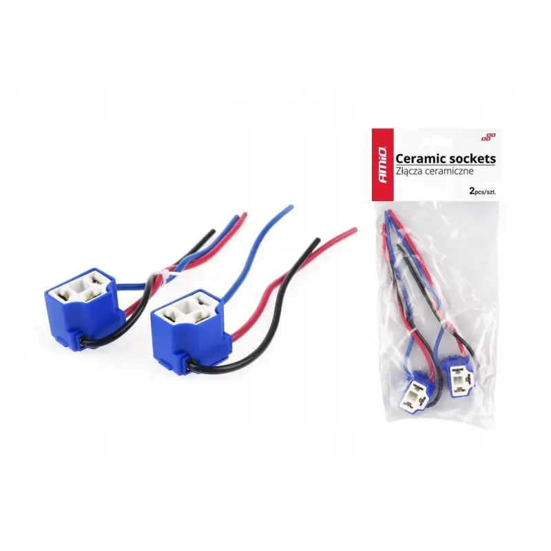 Zamów teraz GNIAZDO WTYCZKA KOSTKA CERAMICZNA KOSTKI H4 2 SZT