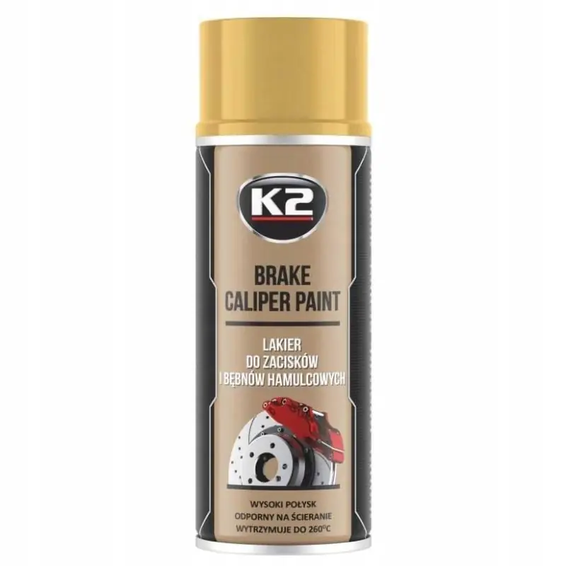 K2 BRAKE CALIPER lakier do zacisków ZŁOTY 400 ml Oferta limitowana
