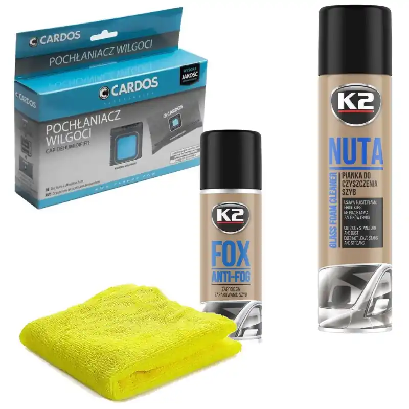 Ostatnie sztuki K2 zestaw przeciw parowaniu szyb antypara Nuta Fox