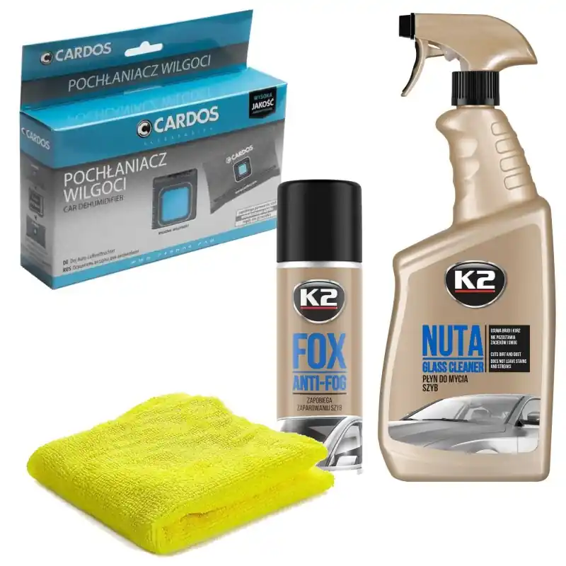 Sprawdź teraz K2 zestaw przeciw parowaniu szyb antypara Nuta Fox