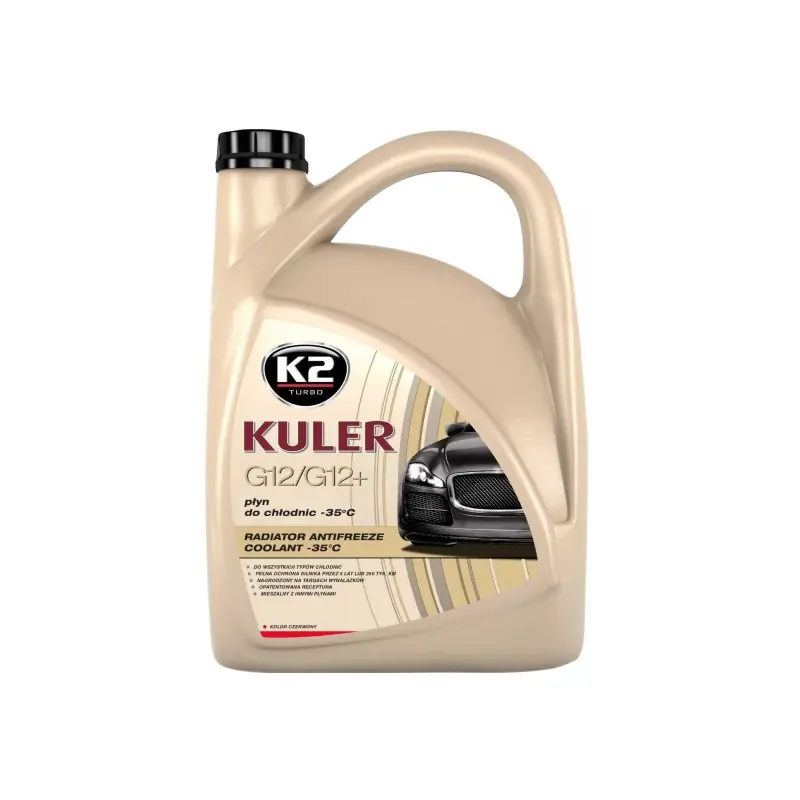 K2 KULER PŁYN DO CHŁODNIC CZERWONY G12 G12+ 5L Oferta