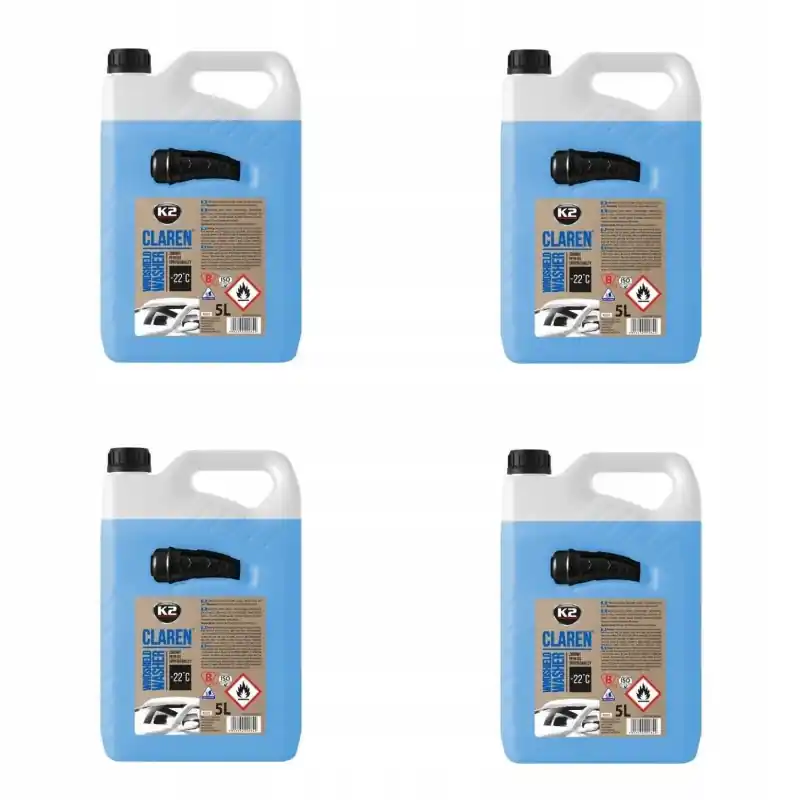 K2 CLAREN -22C ZIMOWY PŁYN DO SPRYSKIWACZY 20L Ograniczona ilość