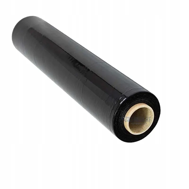 FOLIA STRETCH 2,5 kg netto CZARNA STRECZ Obniżka ceny