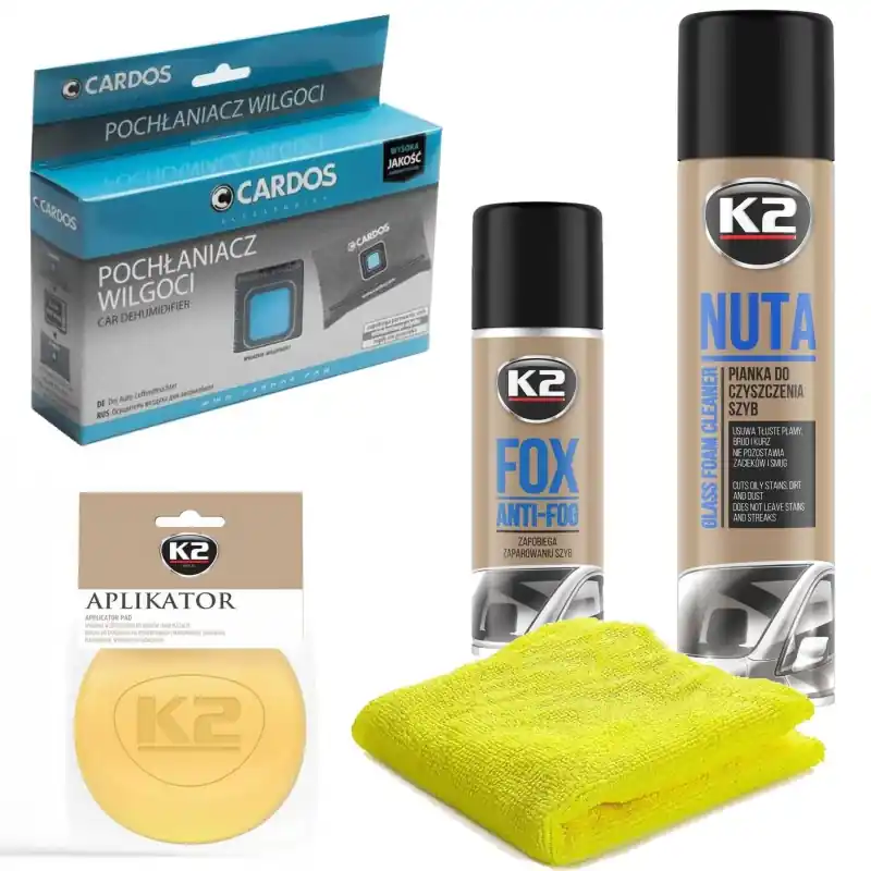K2 zestaw przeciw parowaniu szyb antypara Nuta Fox Bezpieczna płatność