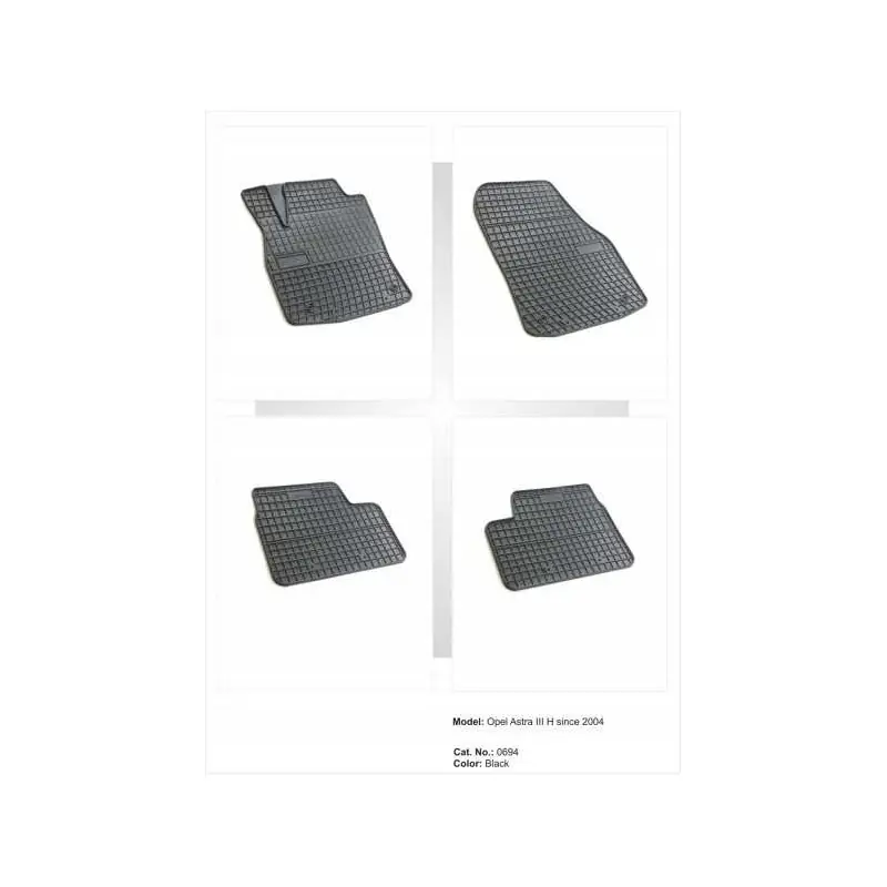 Ostatnia szansa Dywaniki gumowe frogum OPEL ASTRA H 3 III