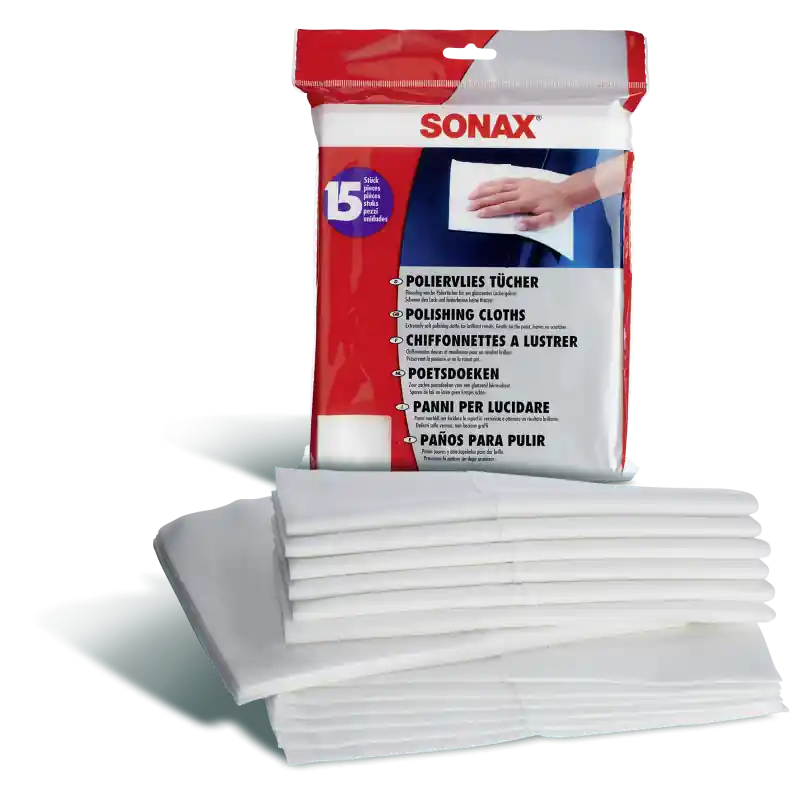 Popularny SONAX Ściereczki do polerowania 15szt