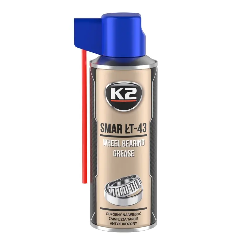 K2 SMAR ŁT-43 litowy łożyskowy w sprayu 400ml Dostępne od ręki
