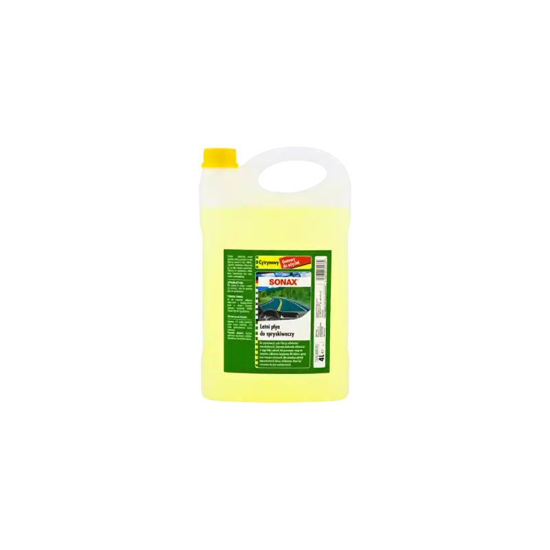 SONAX LETNI PŁYN DO SPRYSKIWACZY CYTRYNOWY 4L Super okazja