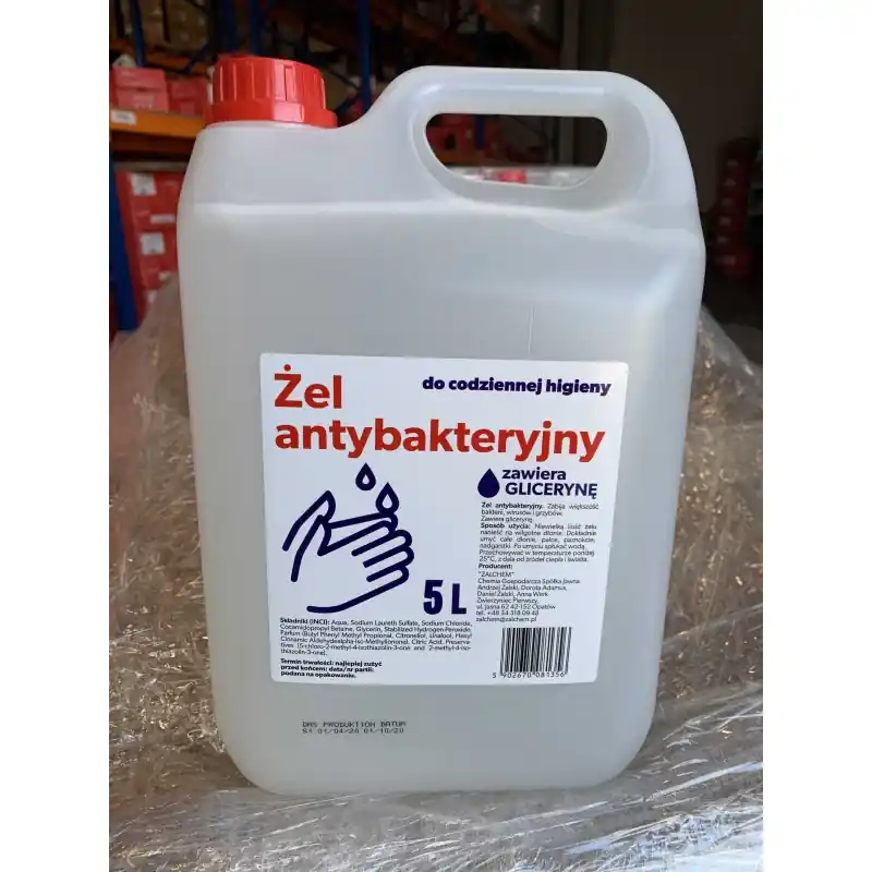 POWER WASH 5L ŻEL DO RĄK ANTYBAKTERYJNY Do wyczerpania zapasów