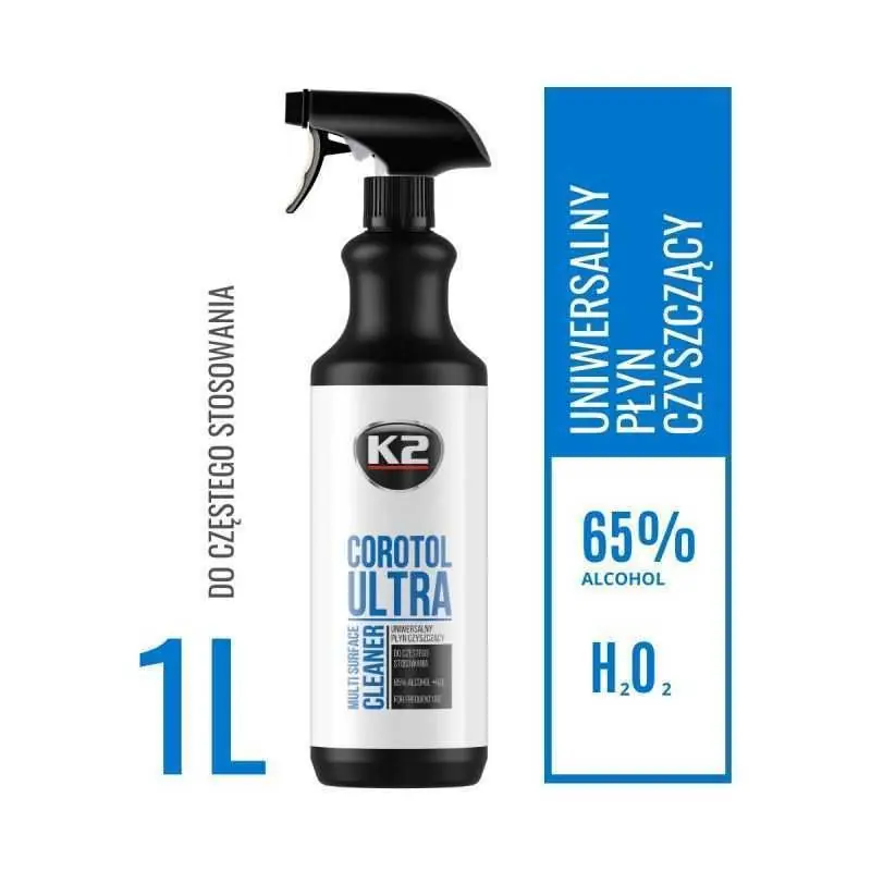 K2 COROTOL ULTRA 1L Uniwersalny środek czyszczący 65% alkohol Do wyczerpania zapasów