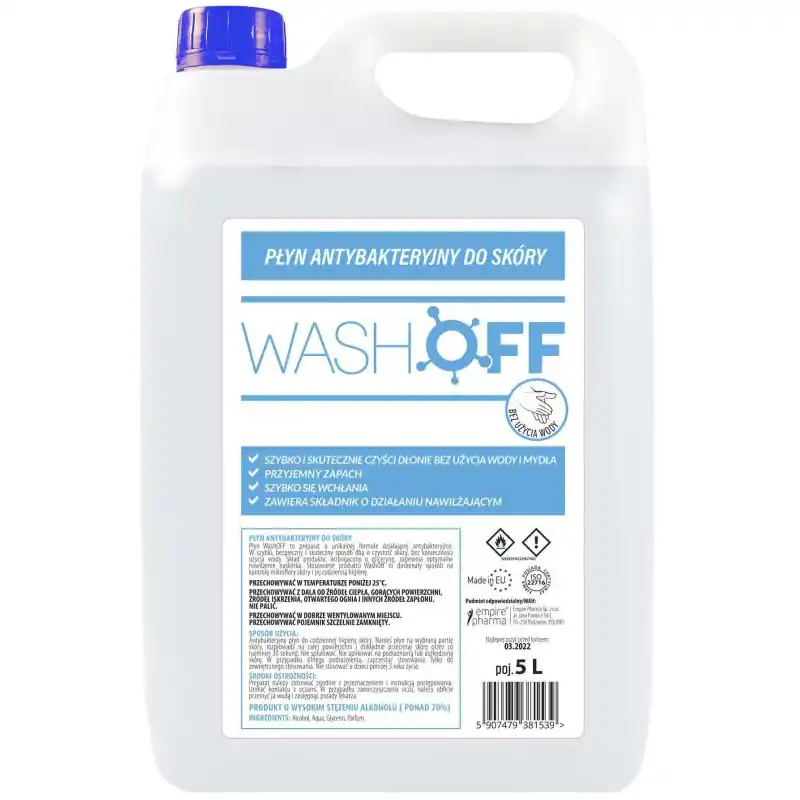 Darmowa dostawa Wash Off Antybakteryjny płyn do skóry rąk 5L