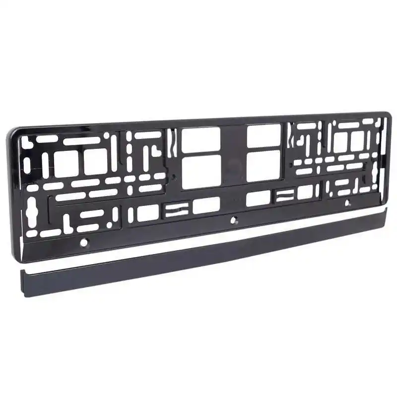 Szybka wysyłka RAMKA TABLICY REJESTRACYJNEJ CZARNA