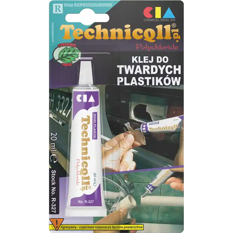 TECHNICQLL KLEJ DO TWARDYCH PLASTIKÓW 20ml Tylko dziś