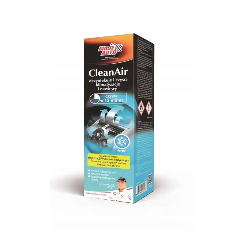 MOJE AUTO CleanAir Arcitic granat do klimatyzacji Tylko dziś
