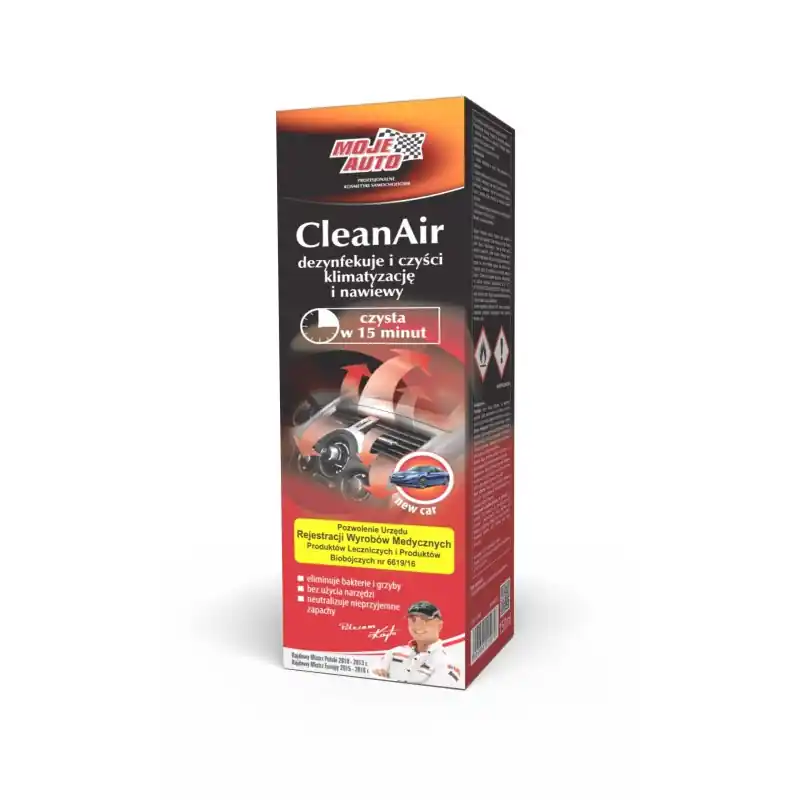 Tylko dziś MOJE AUTO CleanAir New Car granat do klimatyzacji