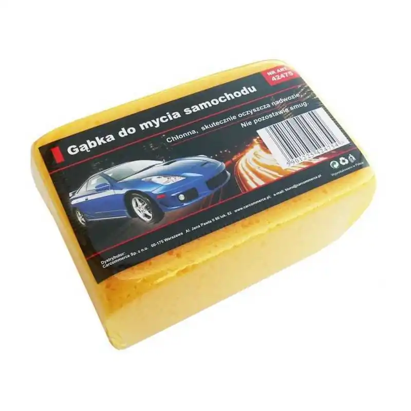 Gąbka do mycia samochodu duża Bezpieczna płatność