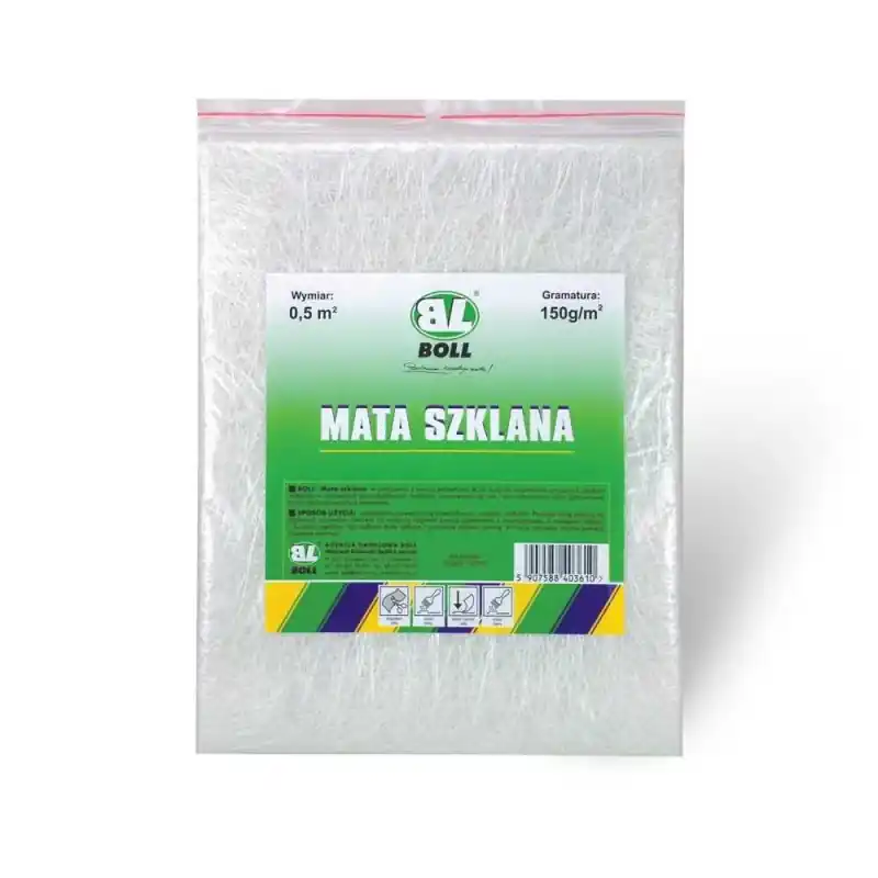BOLL mata szklana 450g / m2 opakowanie 0,5m2 Obniżka ceny