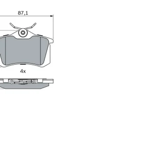 KLOCKI HAM.ZASTĄPIONE PRZEZ 0986494597 15.2MM Bezpieczna płatność