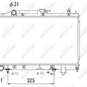 Super okazja CHŁODNICA TOYOTA AVENISIS 1,8 97-00