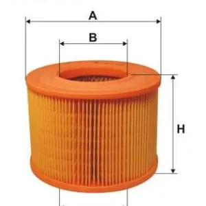 FILTR POWIETRZA RENAULT LAGUNA I, MEGANE, MEGANE COUPE, R19, Tani