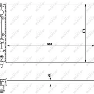 CHŁODNICA RENAULT 19 1,4-1,8 Bezpieczna płatność