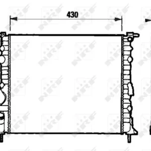 CHŁODNICA RENAULT KANGOO 1,2 97- Wysoka jakość