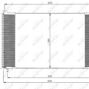 Łatwy zwrot SKRAPLACZ KLIMATYZACJI PEUGEOT 406
