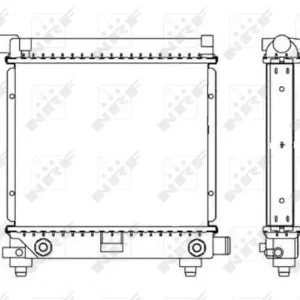 Nowość CHŁODNICA MERCEDES BENZ