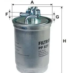 Wyprzedaż FILTR PALIWA - DIESEL FORD GALAXY I, SEAT ALHAMBRA, CORDOBA,