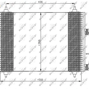Promocja SKRAPLACZ KLIMATYZACJI CITROEN C5 1,8/2,0 16V
