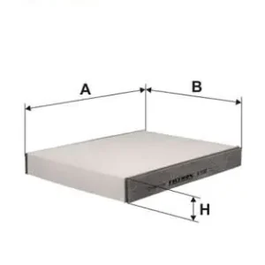 FILTR KABINOWY FORD FIESTA V (02-), FUSION/FUSION PLUS Łatwy zwrot