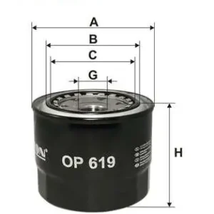 Taniej FILTR OLEJU DAIHATSU DELTA, TOYOTA CAMRY FF, CARINA E, CARIN