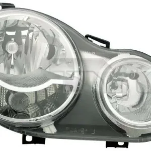 Darmowy zwrot REFLEKTOR PRAWY Z REG. H7+H1 MM=BOSCH DEPO/TYC-TYP VALEO-BEZ