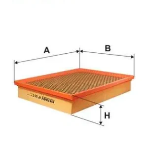 Oferta FILTR POWIETRZA OPEL SIGNUM, VECTRA C, SAAB 9-3 (II/YS3F), V