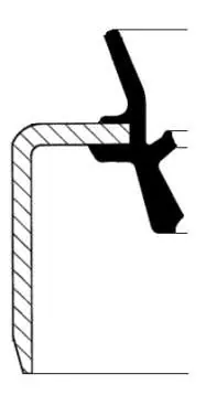 USZCZELNIACZ 56X72X10/14.25 Łatwy zwrot