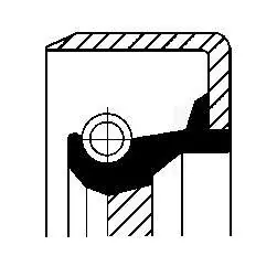 USZCZELNIACZ 30X52X7 Dodaj do koszyka