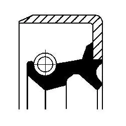 Nowość USZCZELNIACZ 25X47X10