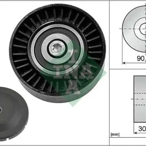 Oferta czasowa ROLKA PASKA WIELOROWK. BMW (ALTERNATOR) BMW 1 E81, 3 E90/ 3.