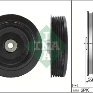 Koło pasowe wału DACIA, RENAULT 1.9 D - 544000710 LUK 4005108485328 Bezpieczna płatność